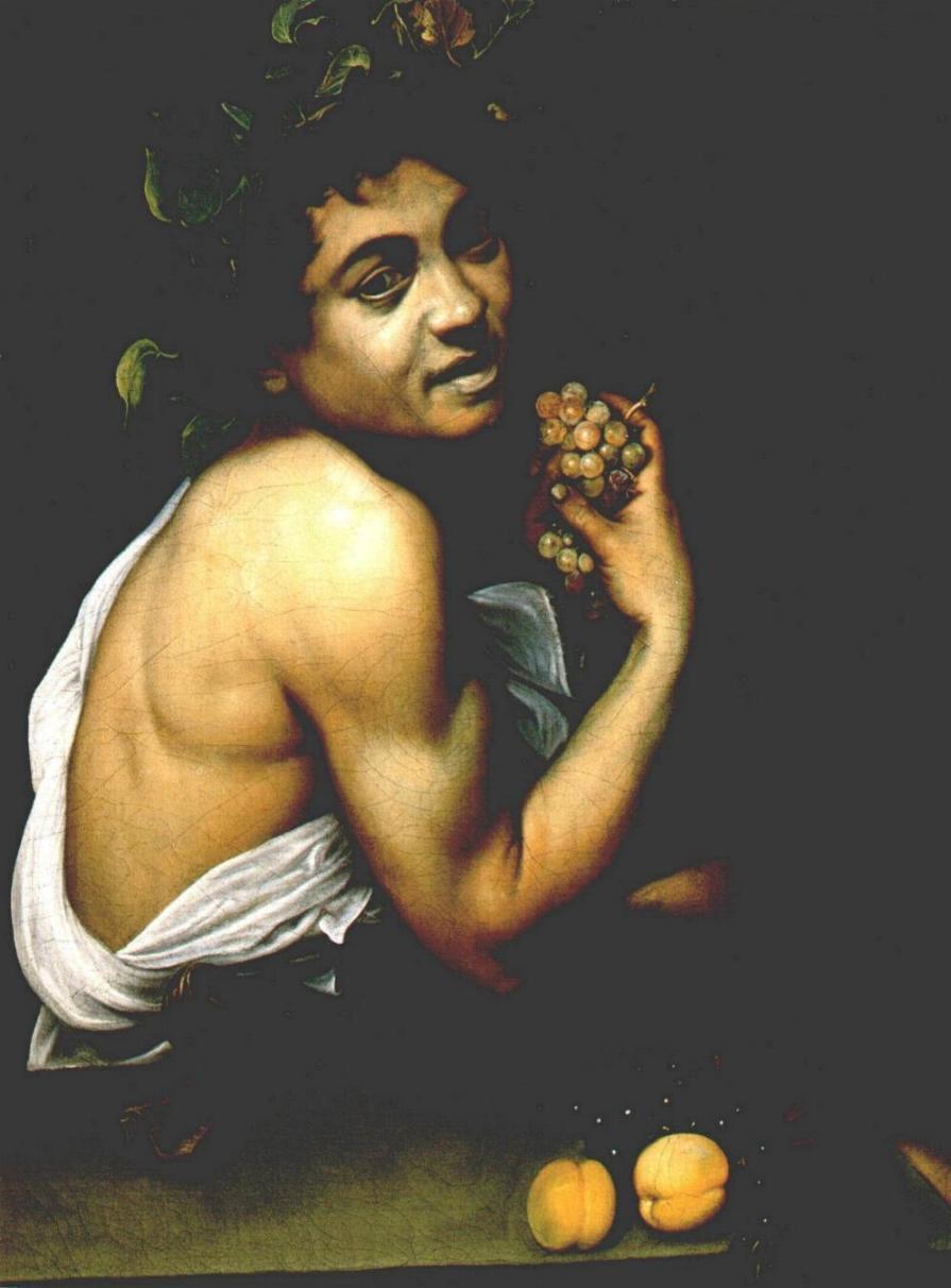 Caravaggio, Bacchino malato, 1593-4, Roma, Galleria Borghese